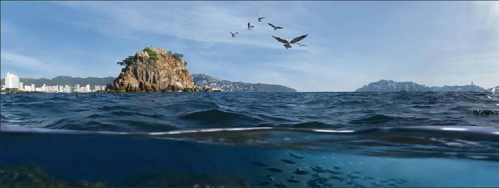 Isla en Acapulco